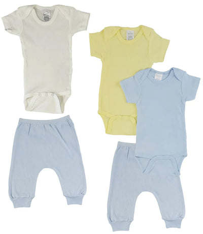 An image displaying Infant Onezies And Joggers by Bambini