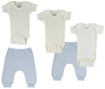 An image displaying Infant Onezies And Joggers by Bambini