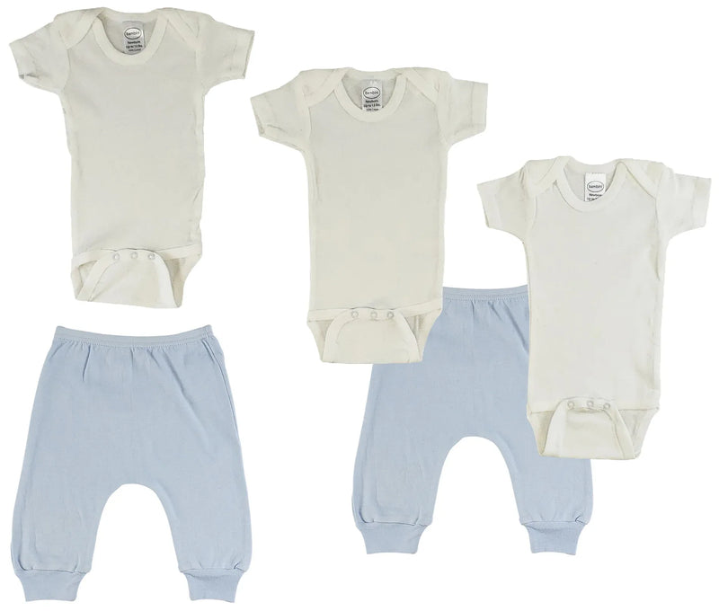An image displaying Infant Onezies And Joggers by Bambini