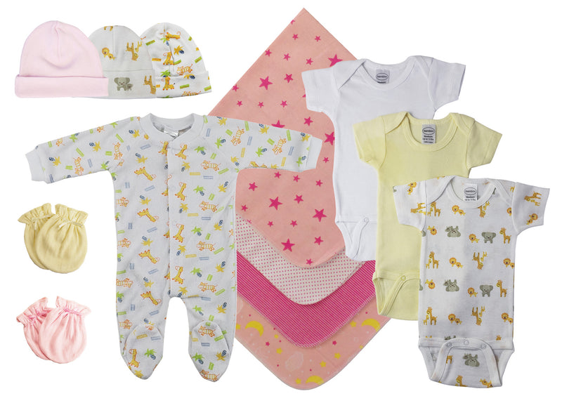 An image displaying Baby Girls 13 Piece Sets by Bambini