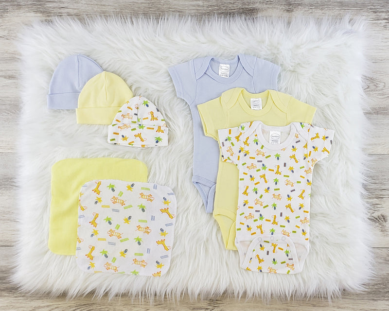 An image displaying 8 Piece Baby Clothes Set by Bambini