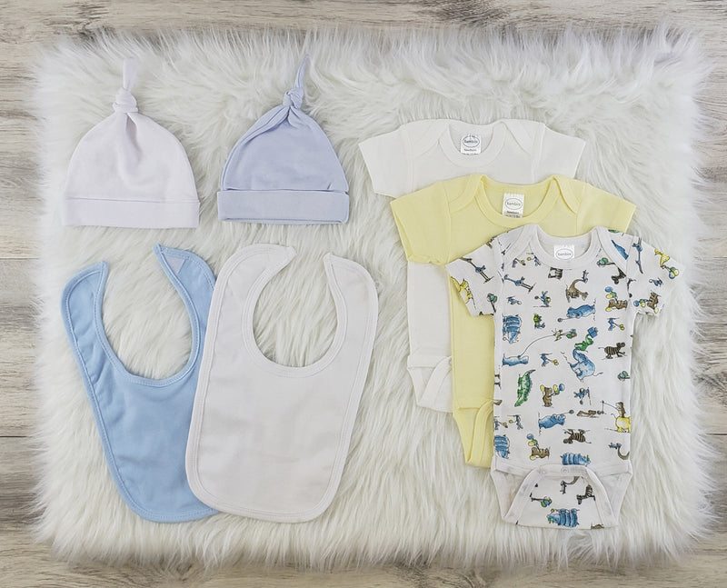 An image displaying 7 Piece Baby Clothes Set by Bambini