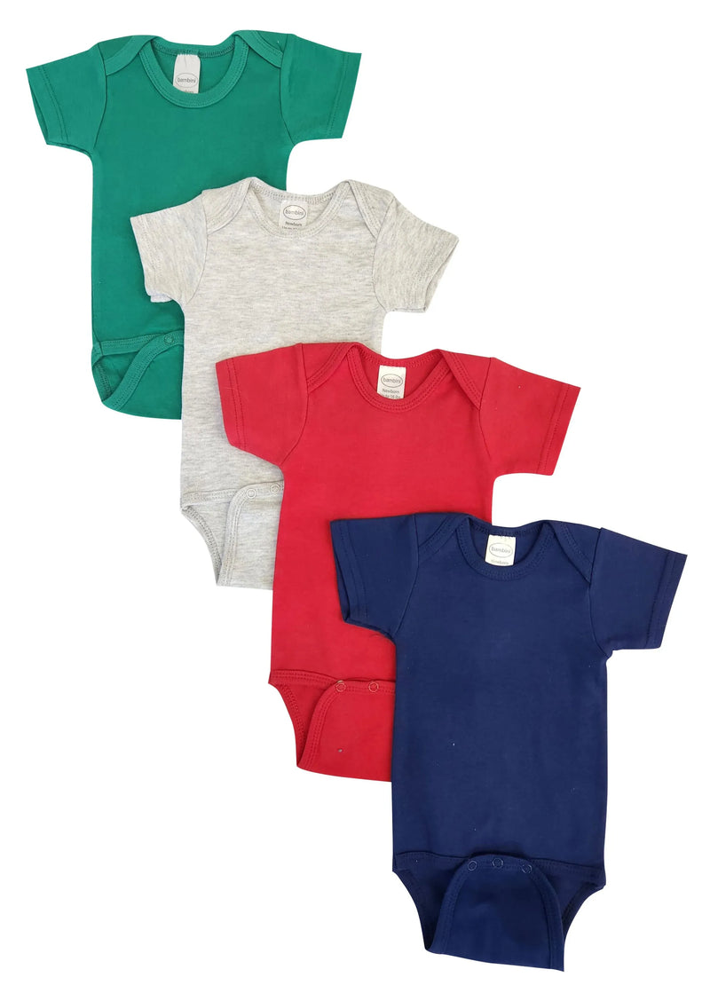 An image displaying Unisex Baby 4 Piece Onezies by Bambini