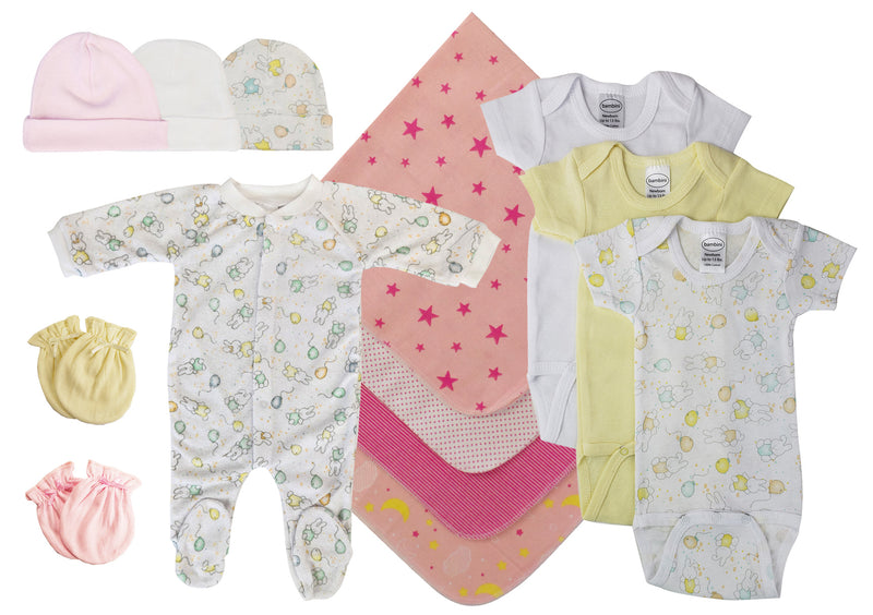 An image displaying Baby Girls 13 Piece Sets by Bambini