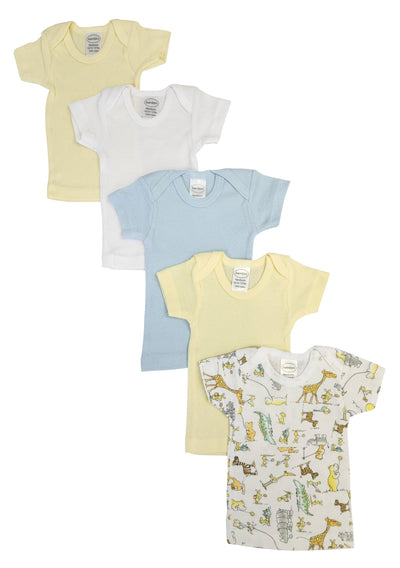 An image displaying Unisex Baby 5 Piece Shirts by Bambini