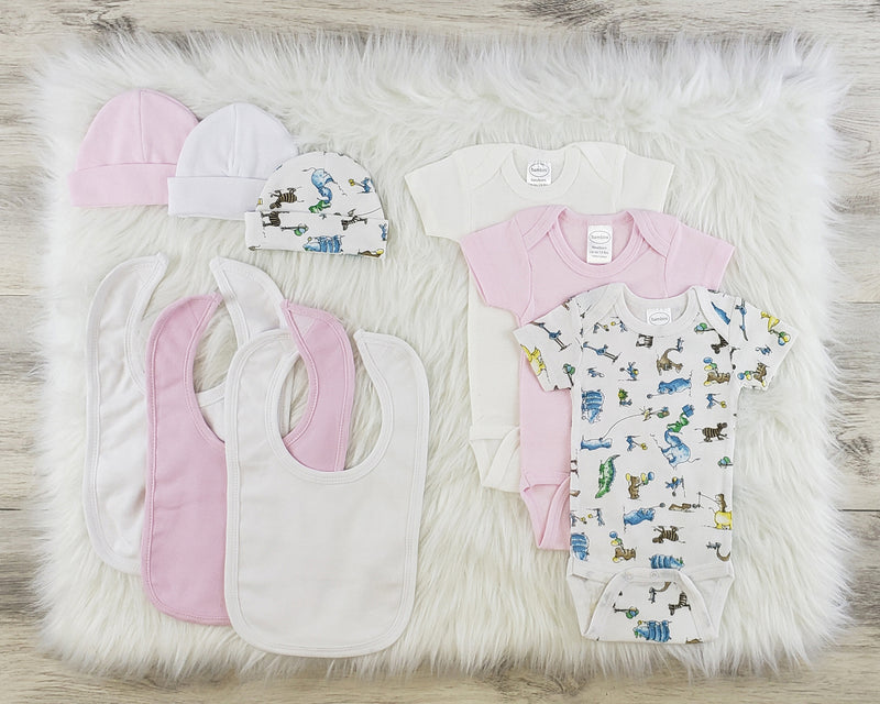An image displaying 9 Piece Baby Clothes Set by Bambini