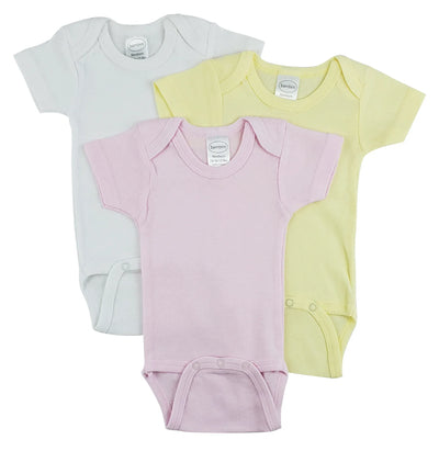 An image displaying Short Sleeve One Piece 3 Pack by Bambini