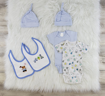 An image displaying 6 Piece Baby Clothes Set by Bambini