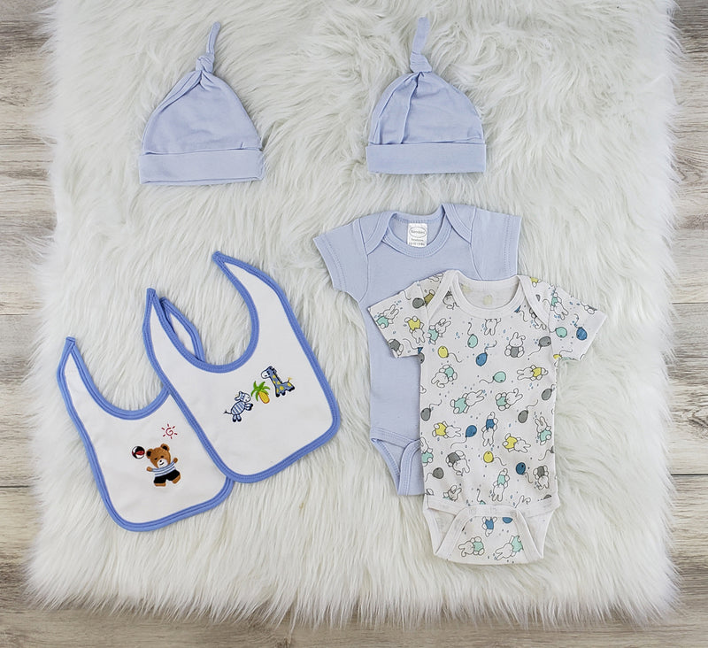 An image displaying 6 Piece Baby Clothes Set by Bambini