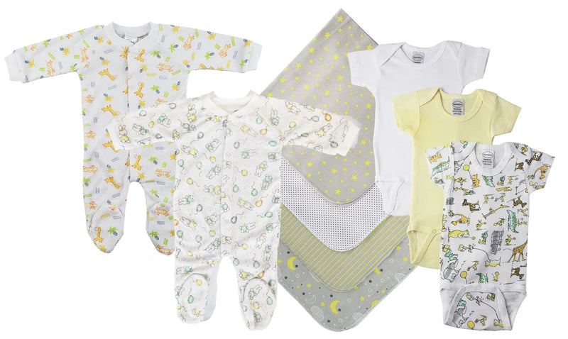 An image displaying Unisex Baby 9 Piece Sets by Bambini