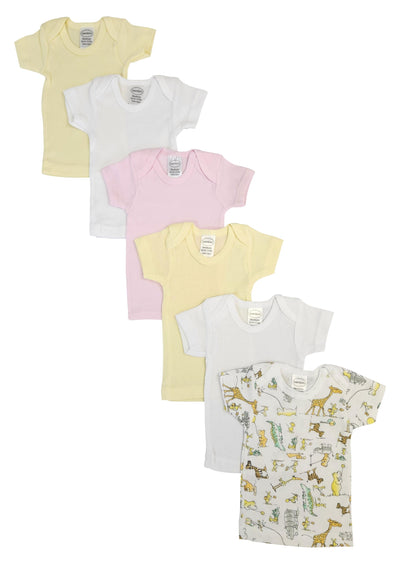An image displaying Unisex Baby 6 Piece Shirts by Bambini