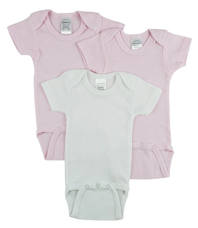 An image displaying Short Sleeve One Piece 3 Pack by Bambini