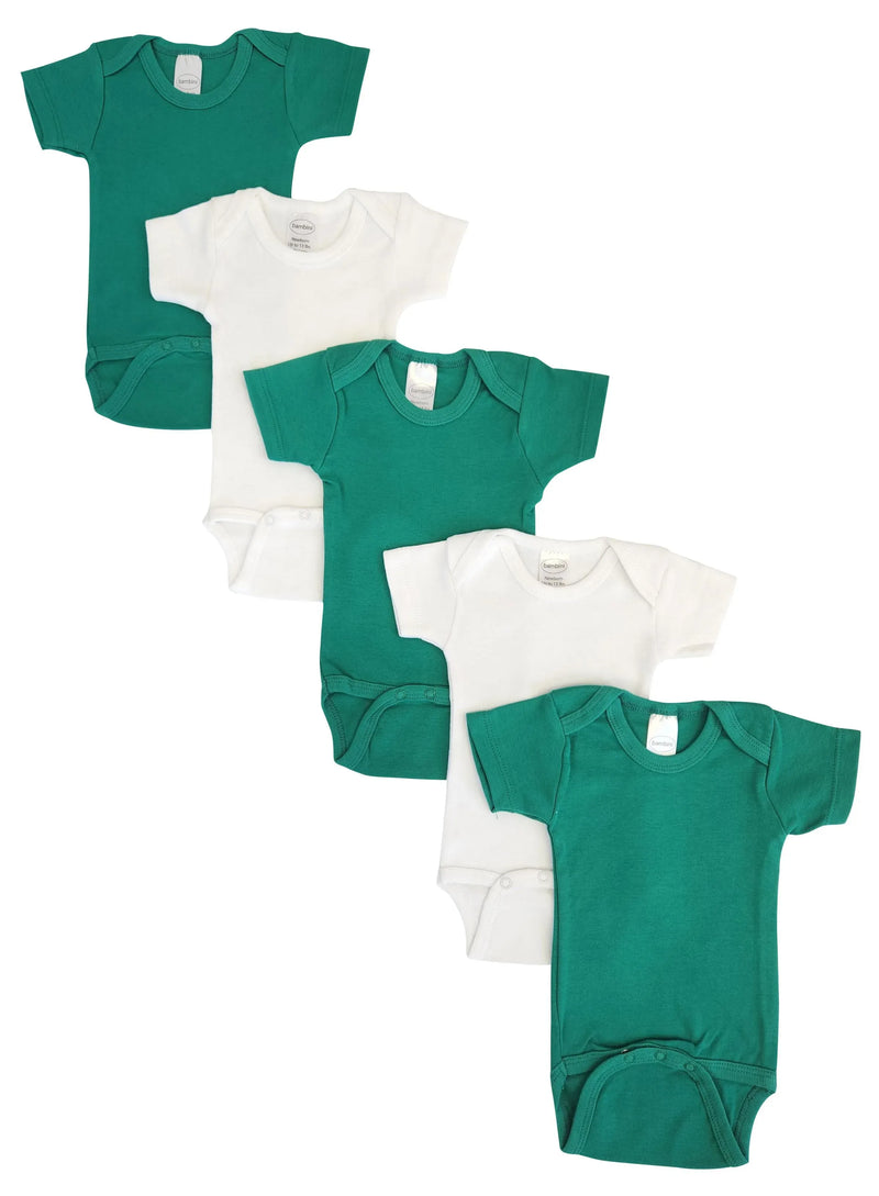 An image displaying Unisex Baby 5 Piece Onezies by Bambini