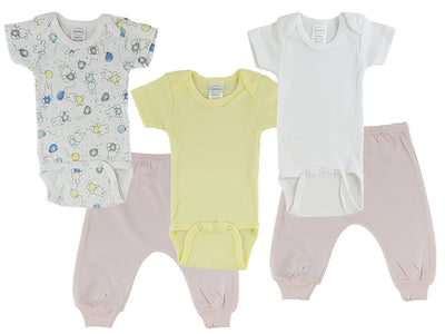 An image displaying Infant Onezies And Joggers by Bambini