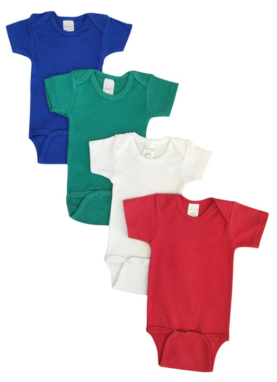 An image displaying Unisex Baby 4 Piece Onezies by Bambini