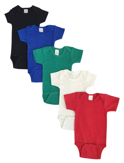 An image displaying Unisex Baby 5 Piece Onezies by Bambini