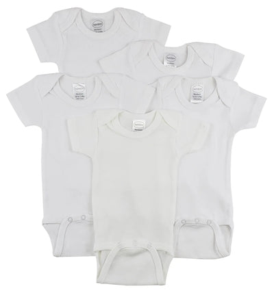 An image displaying Short Sleeve One Piece 5 Pack by Bambini