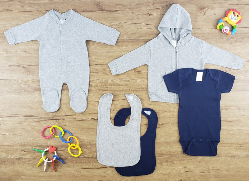 An image displaying 5 Piece Baby Clothes Set by Bambini