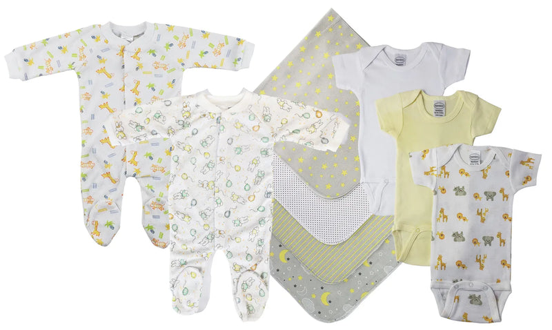 An image displaying Unisex Baby 9 Piece Sets by Bambini