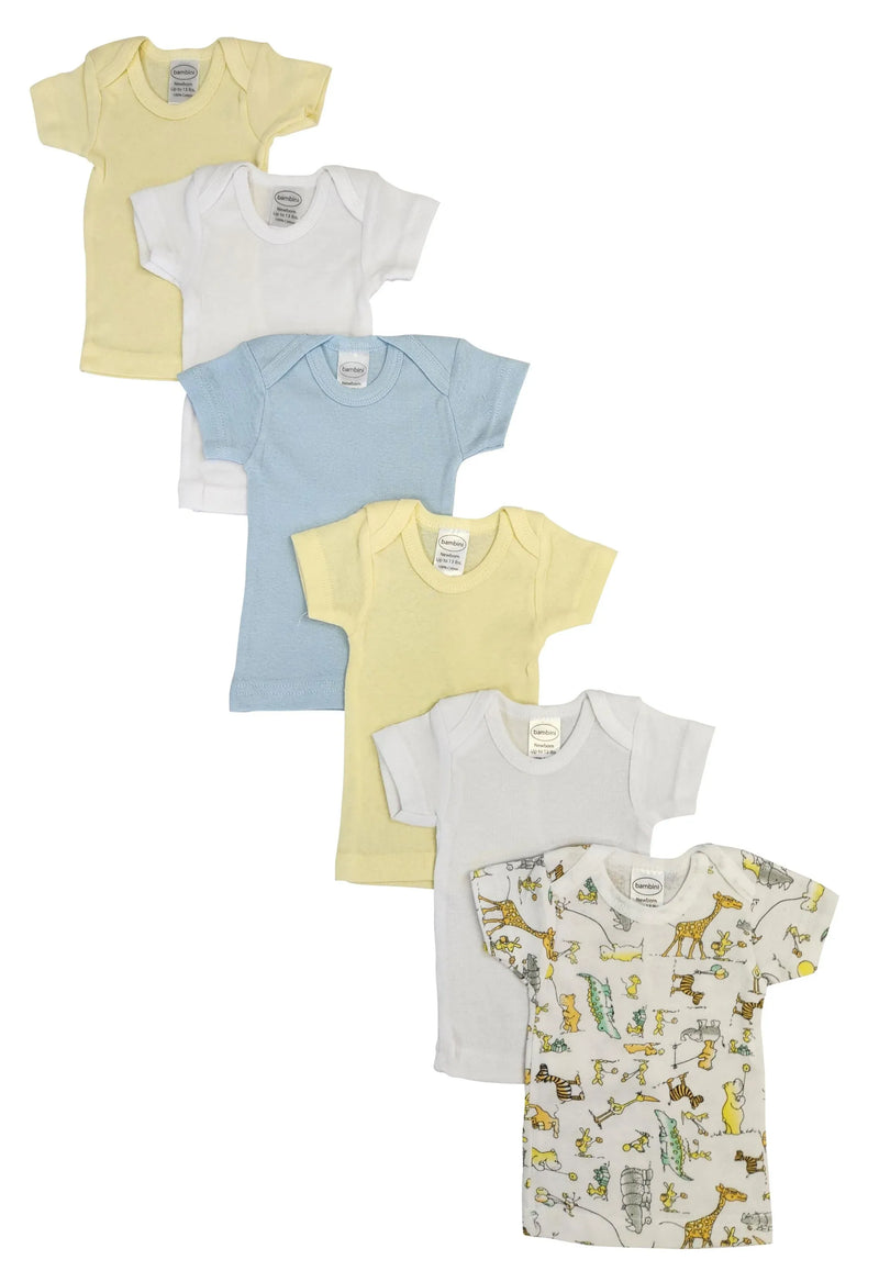 An image displaying Unisex Baby 6 Piece Shirts by Bambini