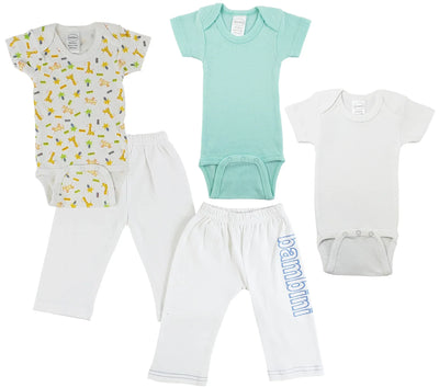 An image displaying Infant Onezies And Track Sweatpants by Bambini