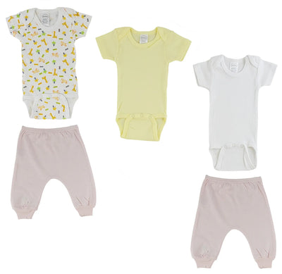An image displaying Infant Onezies And Joggers by Bambini