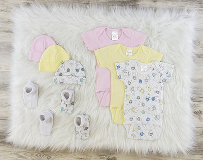 An image displaying 8 Piece Baby Clothes Set by Bambini
