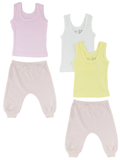 An image displaying Girls Tank Tops And Joggers by Bambini