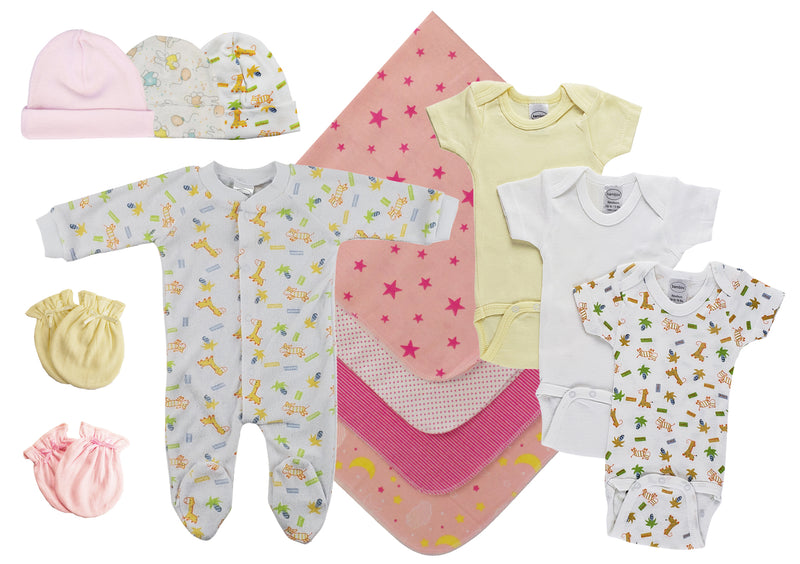 An image displaying Baby Girls 13 Piece Sets by Bambini
