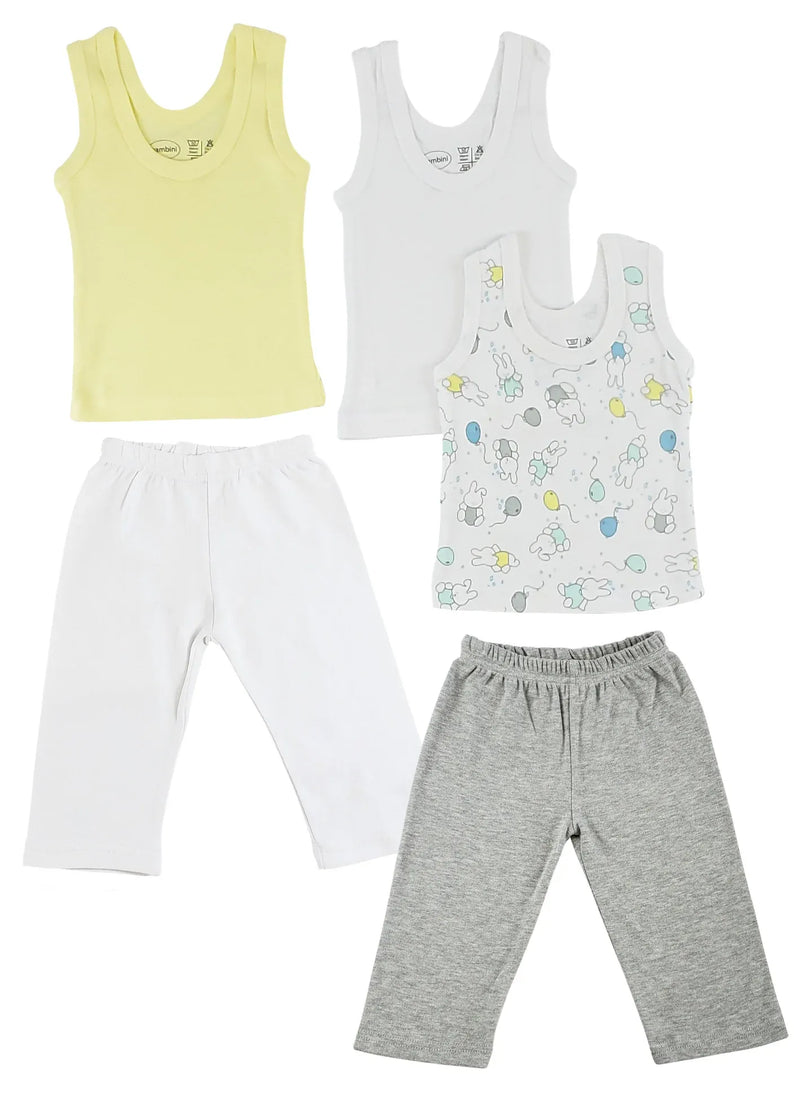An image displaying Girls Tank Tops And Track Sweatpants by Bambini