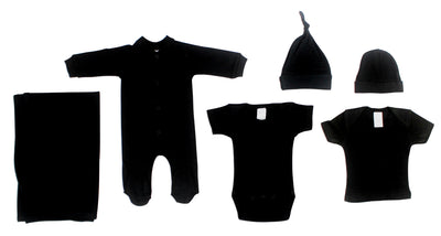 An image displaying Black 6 Piece Set by Bambini