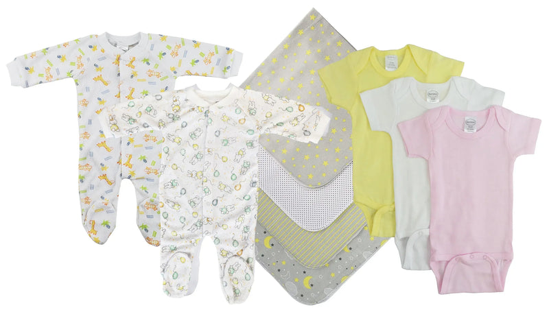 An image displaying Unisex Baby 9 Piece Sets by Bambini