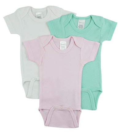An image displaying Short Sleeve One Piece 3 Pack by Bambini