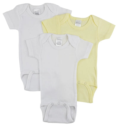 An image displaying Short Sleeve One Piece 3 Pack by Bambini