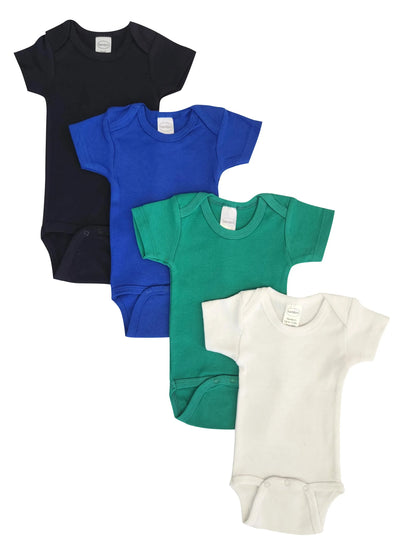 An image displaying Unisex Baby 4 Piece Onezies by Bambini