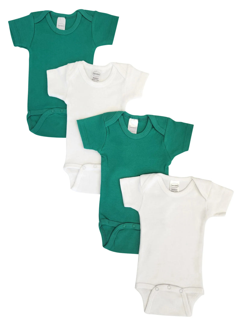 An image displaying Unisex Baby 4 Piece Onezies by Bambini