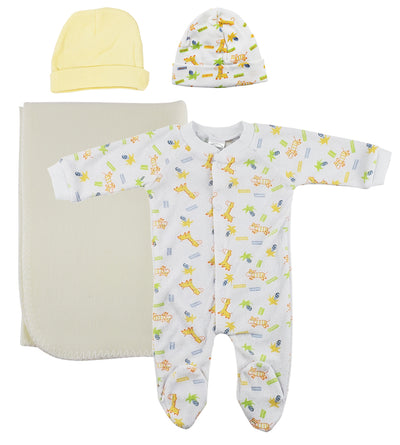 An image displaying Unisex Newborn Baby 5 Piece Sets by Bambini