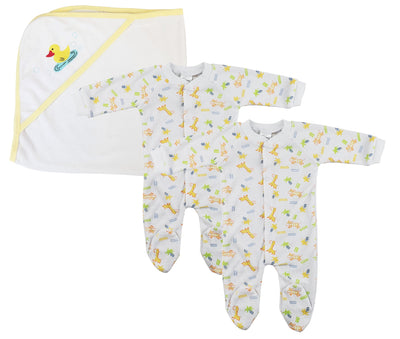 An image displaying Unisex Closed-toe Sleep & Play (pack Of 3 ) by Bambini