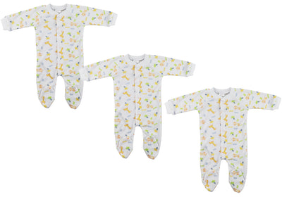 An image displaying Unisex Closed-toe Sleep & Play (pack Of 3 ) by Bambini