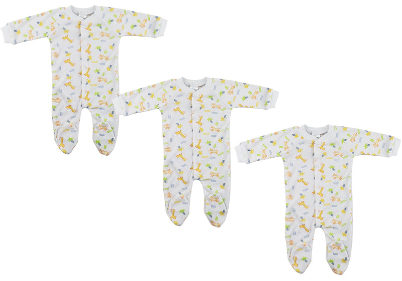 An image displaying Unisex Closed-toe Sleep & Play (pack Of 3 ) by Bambini