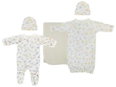 An image displaying Unisex Newborn Baby 5 Piece Sets by Bambini