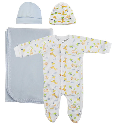 An image displaying Newborn Baby 4 Piece Sets by Bambini