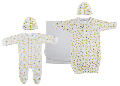 An image displaying Unisex Newborn Baby 5 Piece Sets by Bambini