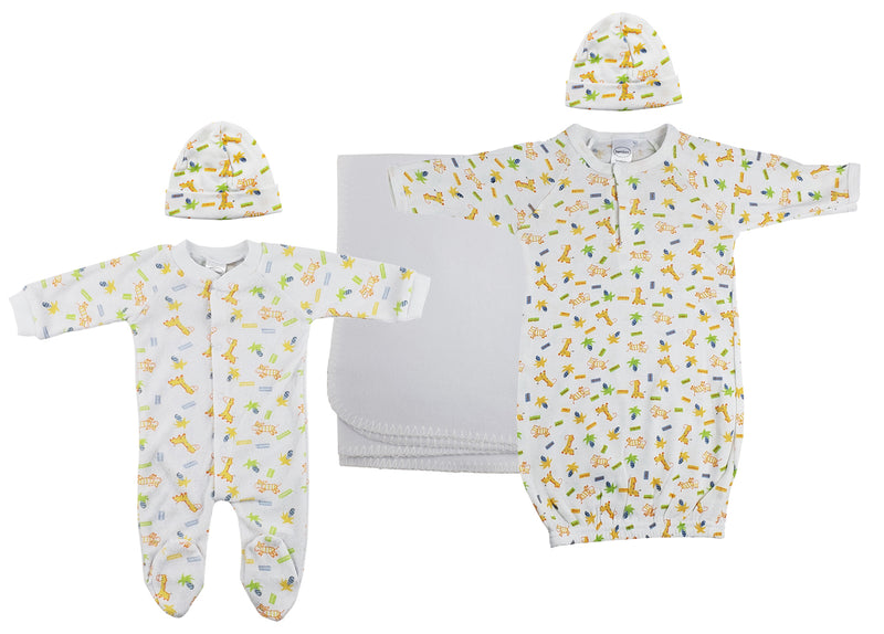 An image displaying Unisex Newborn Baby 5 Piece Sets by Bambini