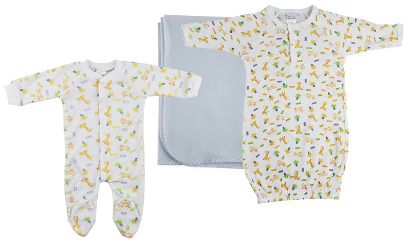 An image displaying Newborn Baby 3 Piece Sets by Bambini