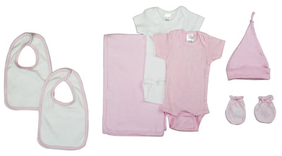 An image displaying Newborn Baby 7 Piece Gift Set by Bambini
