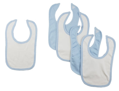 An image displaying 5 Baby Bibs by Bambini