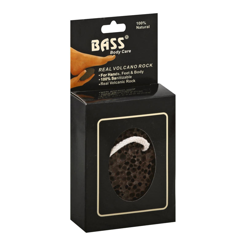 Bass Brushes - Volcanic Rock Real - 1 Each - Count