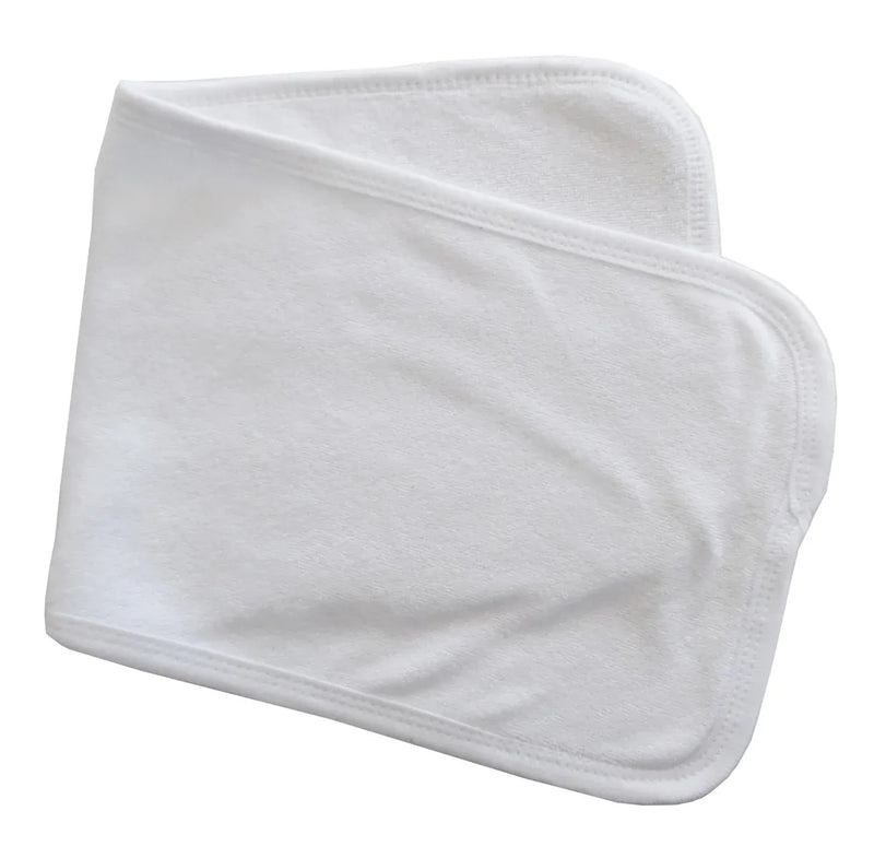 An image displaying Terry Burpcloth With White Trim by Bambini
