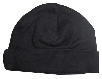 An image displaying Black Baby Cap by Bambini
